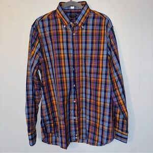 PAUL & SHARK YACHTING Colorful Plaid Men's Shirt